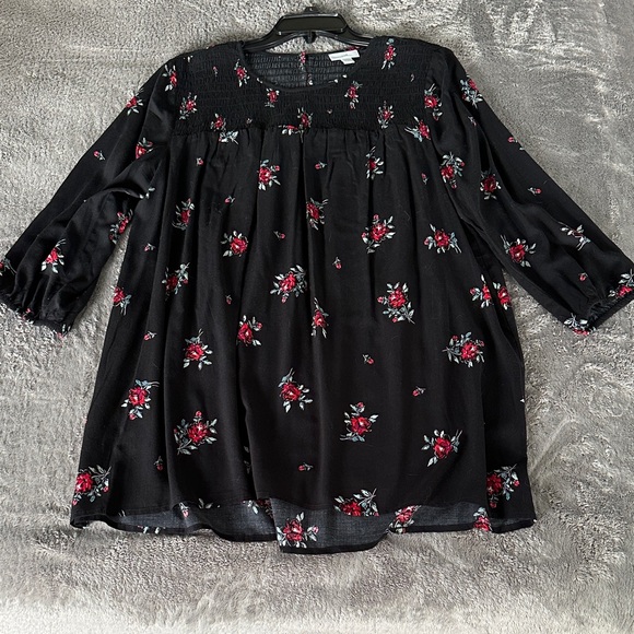 J. Jill Tops - Floral print J Jill Blouse